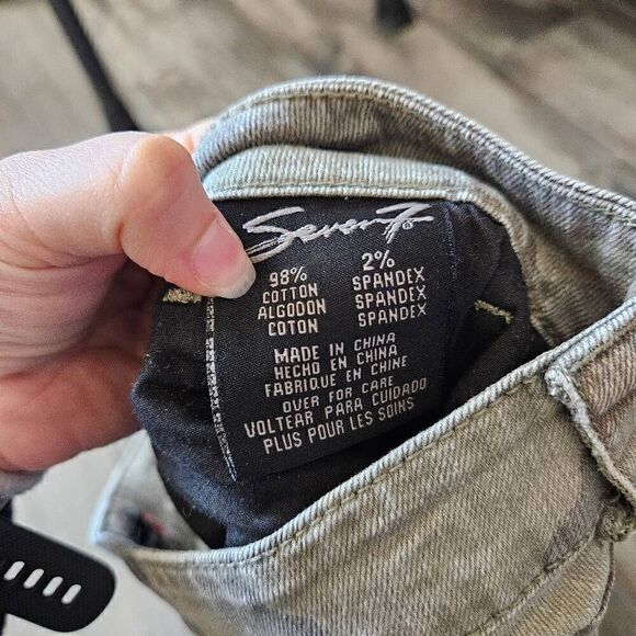 Seven7 Skinny Camo Jeans - Picture 6 of 8